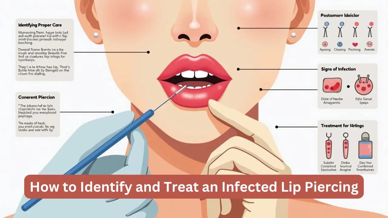 How to Identify and Treat an Infected Lip Piercing